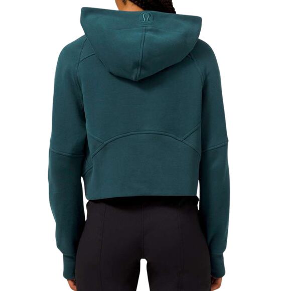 Lululemon Scuba Oversized Half Zip Hoodie Storm Teal XS/S NWT - Picture 4 of 7
